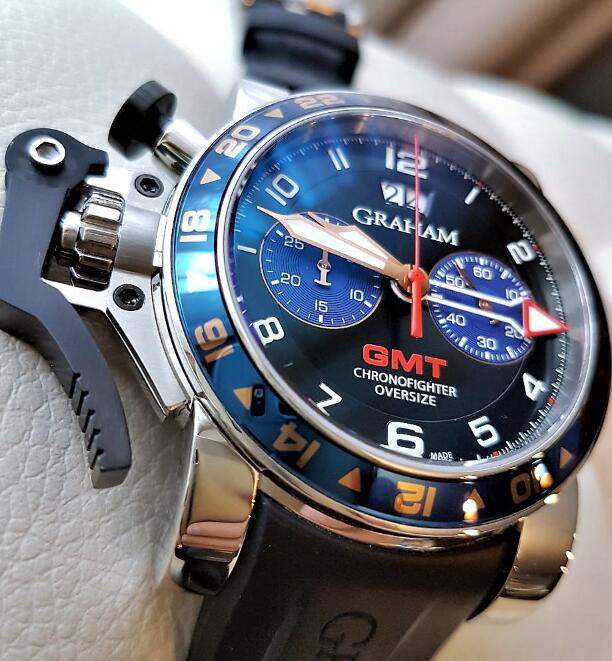 Graham Chronofighter Oversize GMT 2OVGS.B26A Replica Watch